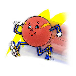 "DANNY" the Dodge Ball