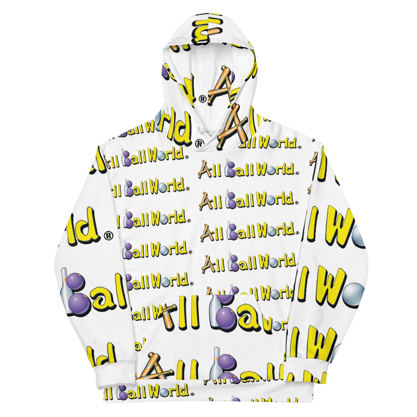 All Ball World Unisex Hoodie