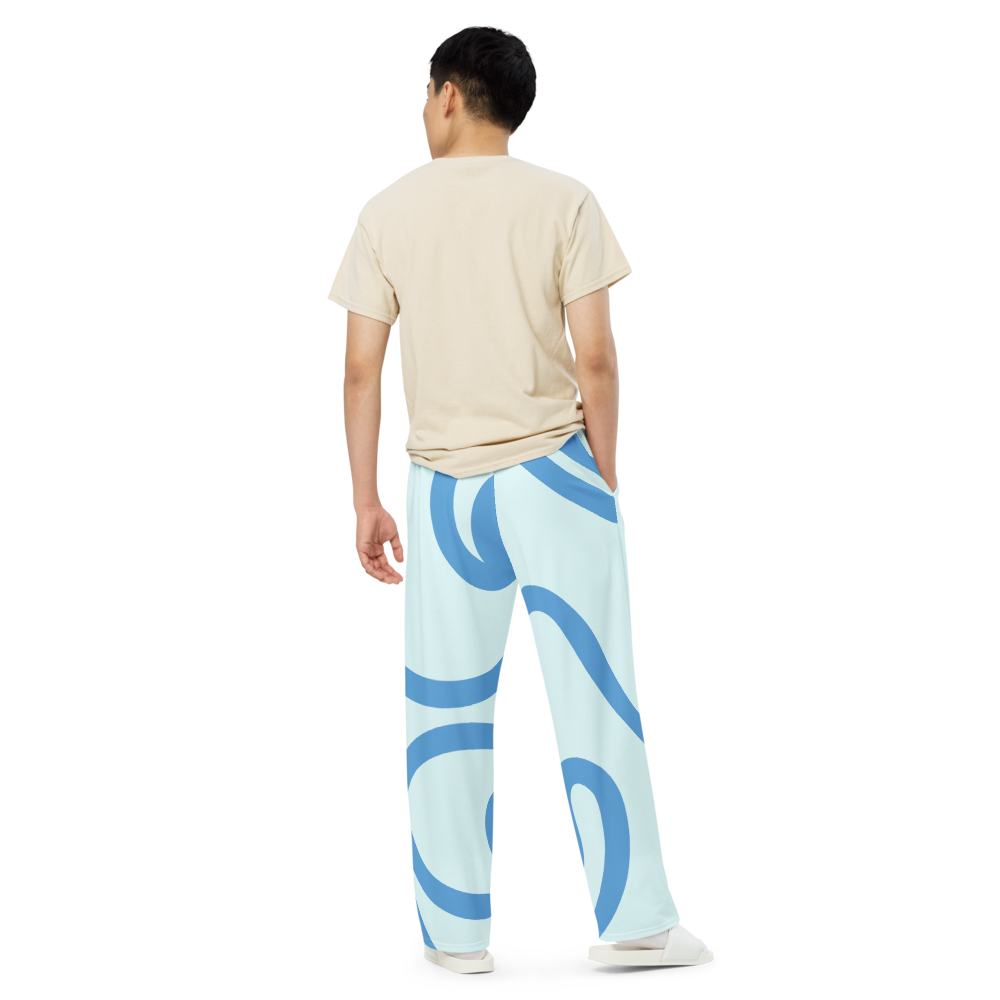 Alim Unisex Wide-Leg Jersey Pants