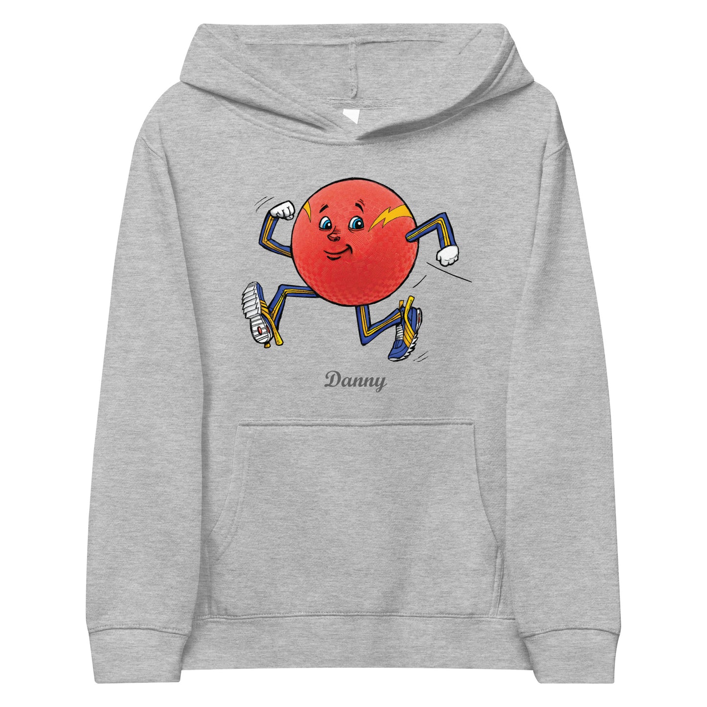 "Danny the Dodge Ball" Unisex Fleece Hoodie copy