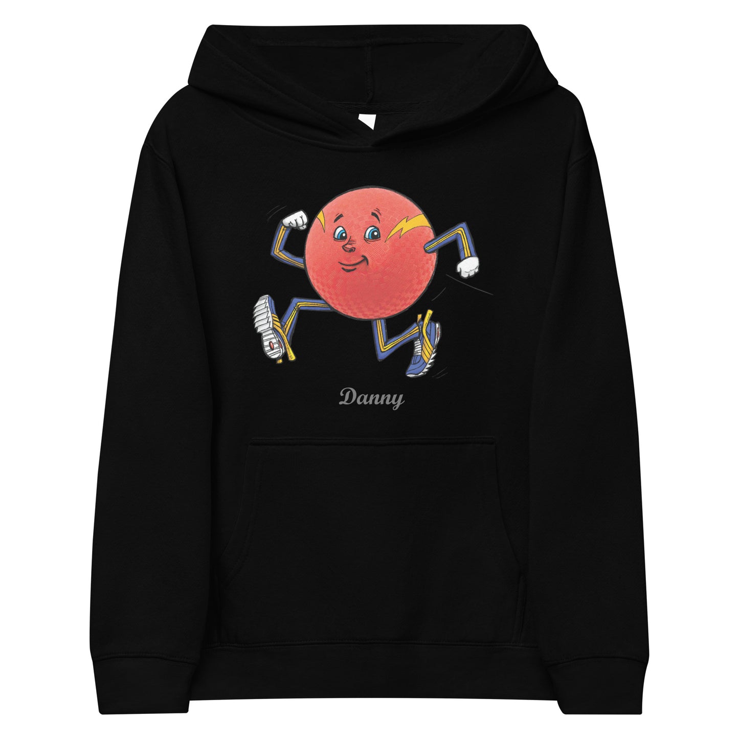 "Danny the Dodge Ball" Unisex Fleece Hoodie copy