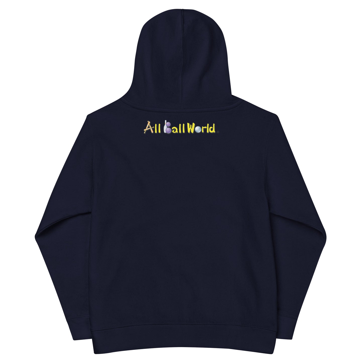 "Freeze" the Snow Ball Kids Fleece Hoodie Unisex Cotton Pullover