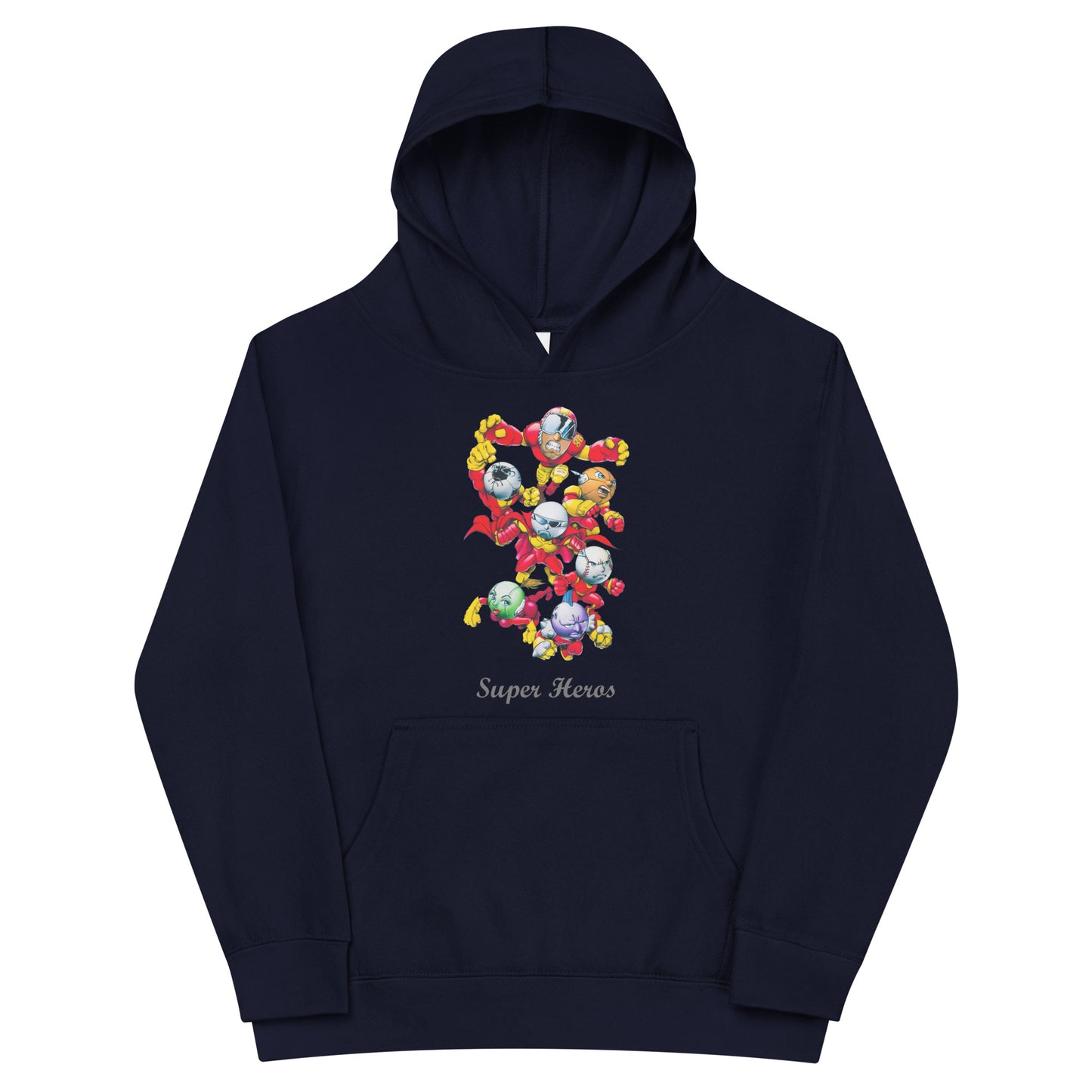 Super Heroes Unisex Hoodie