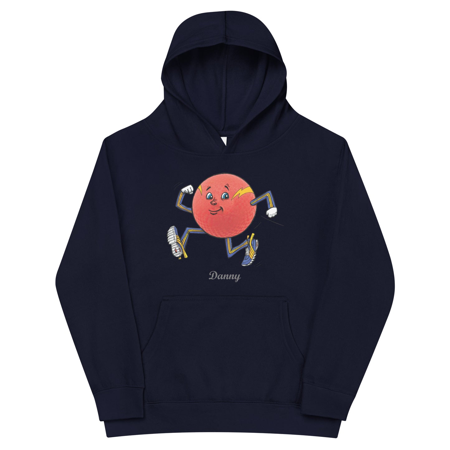 "Danny the Dodge Ball" Unisex Fleece Hoodie copy