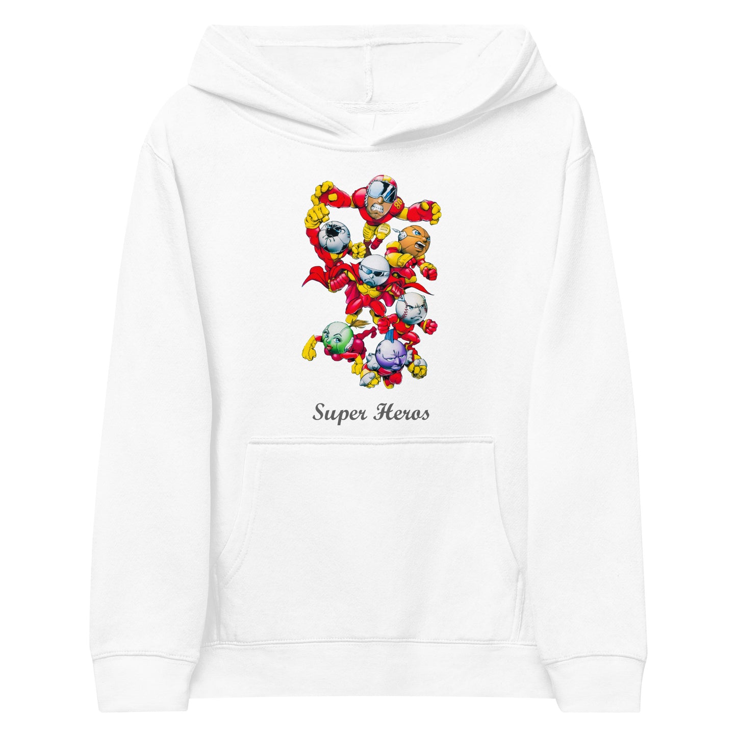 Super Heroes Unisex Hoodie