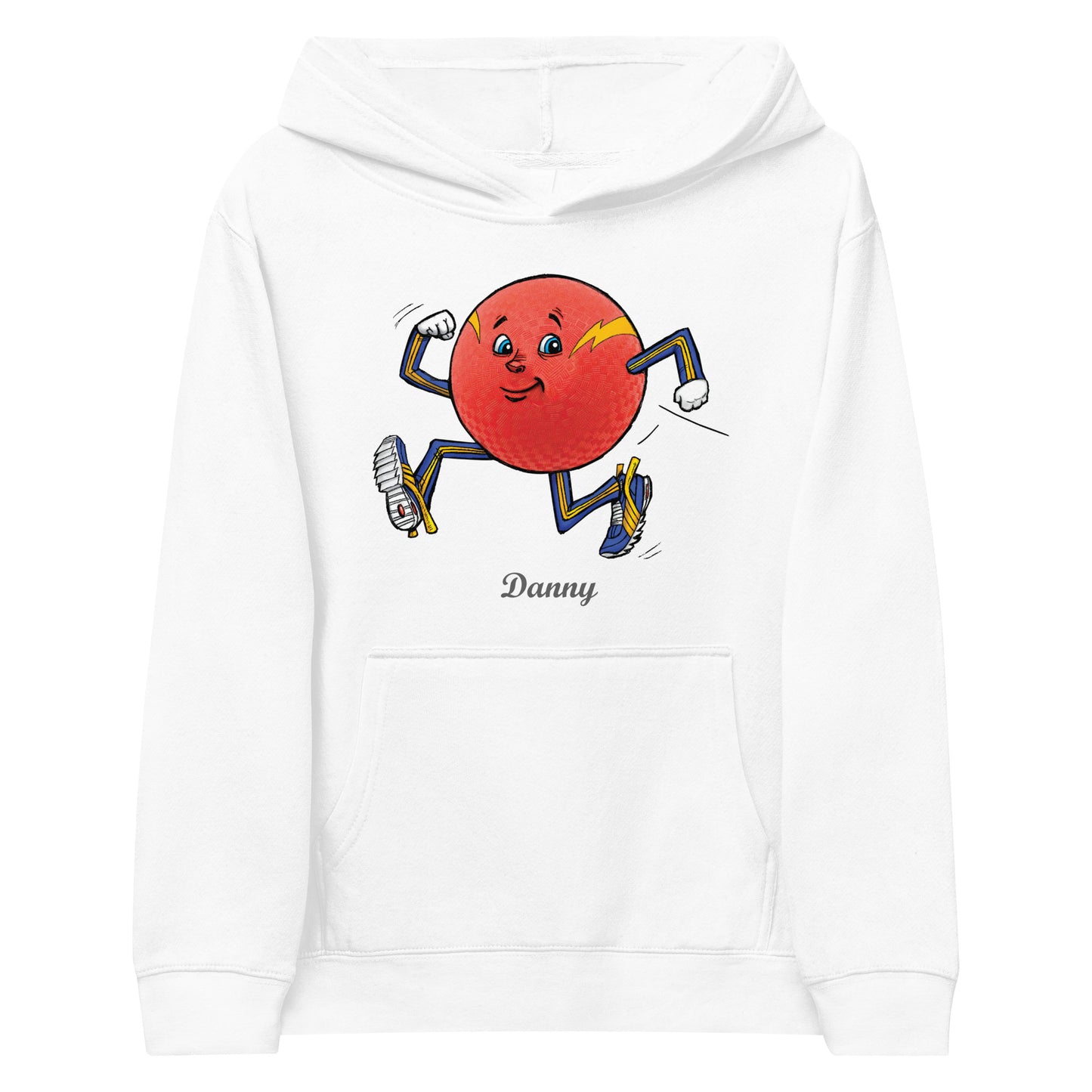 "Danny the Dodge Ball" Unisex Fleece Hoodie copy