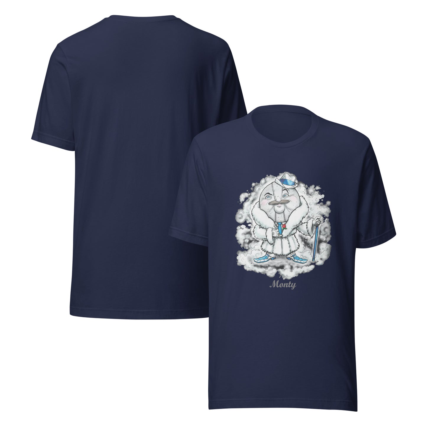 "MONTY" Unisex Cotton T-Shirt – Soft, Lightweight & Perfect Everyday Fit