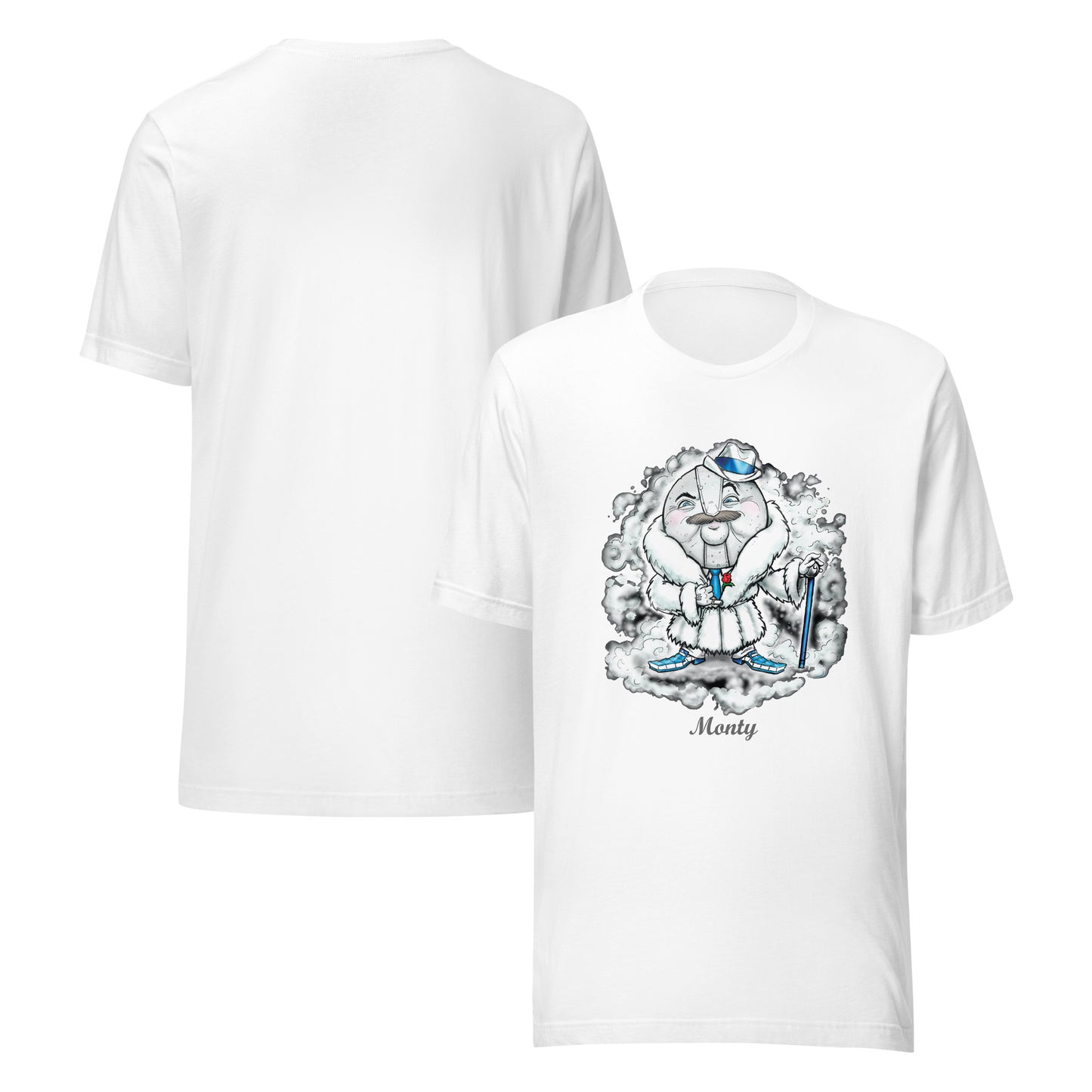 "MONTY" Unisex Cotton T-Shirt – Soft, Lightweight & Perfect Everyday Fit
