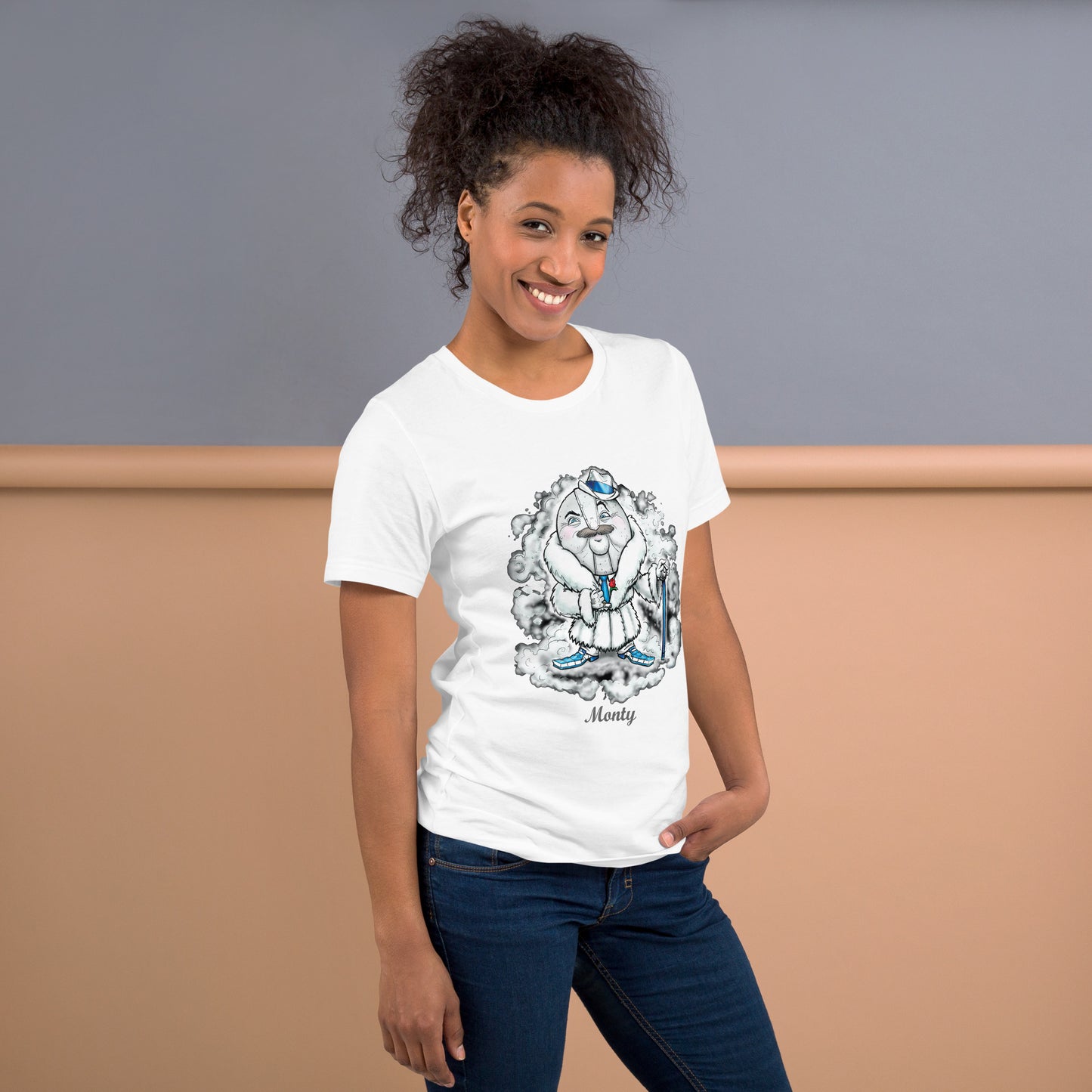 "MONTY" Unisex Cotton T-Shirt – Soft, Lightweight & Perfect Everyday Fit
