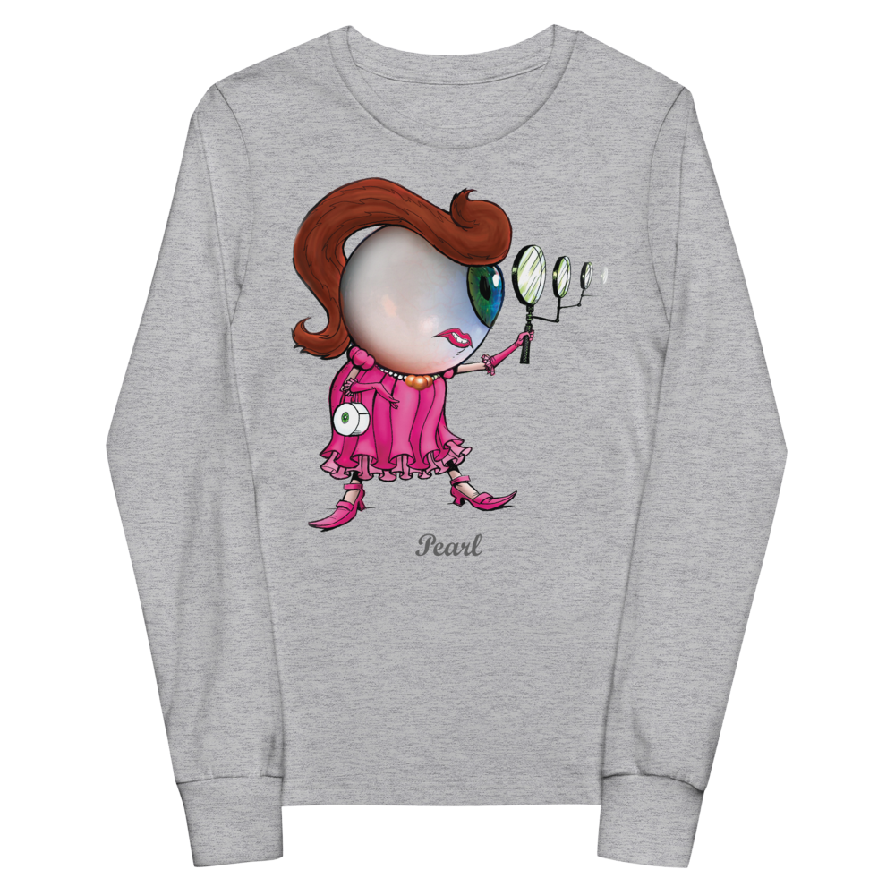 Pearl the Undercover Eye Ball Unisex Long Sleeve Tee