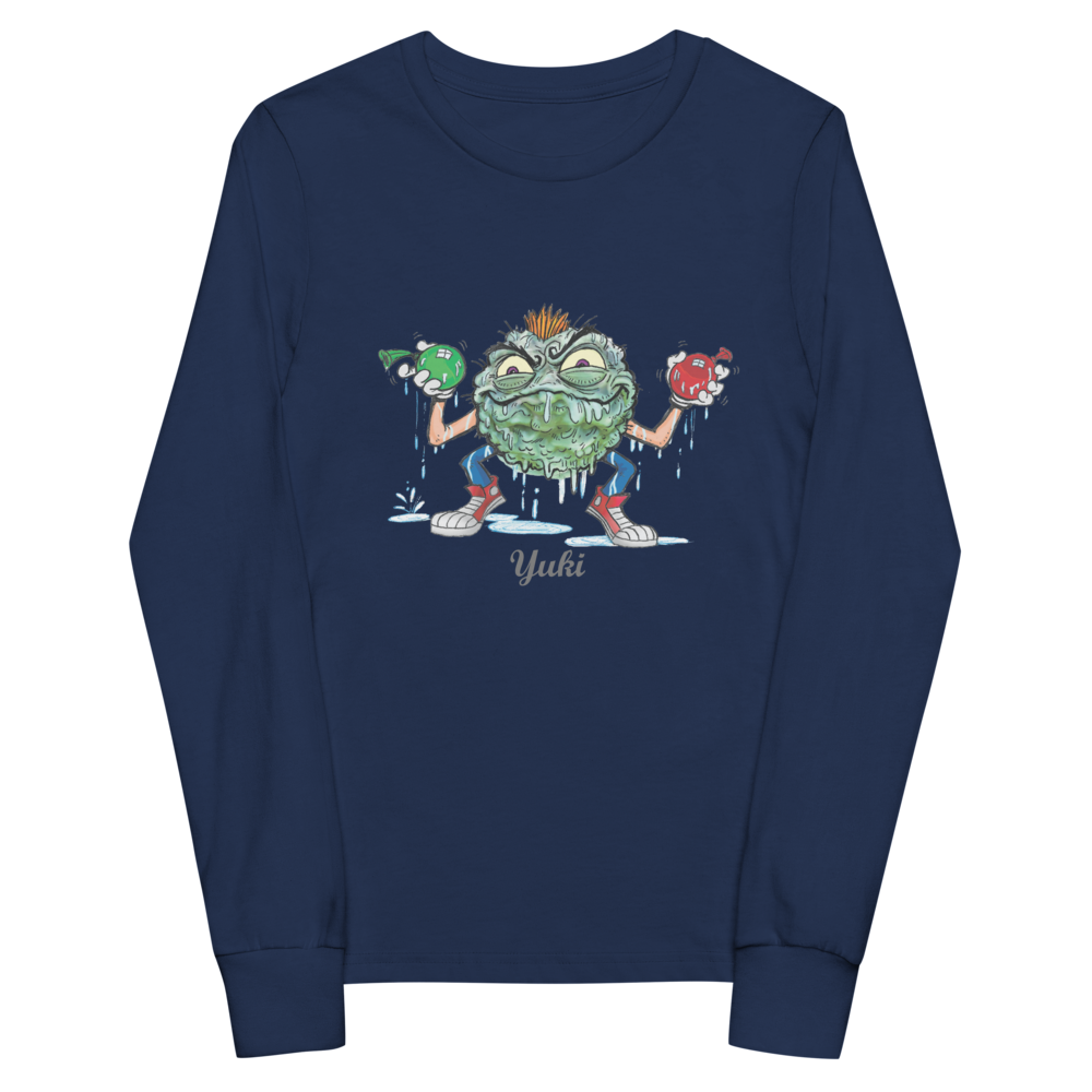 "Yuki the Spit-Ball" Unisex Long Sleeve Tee