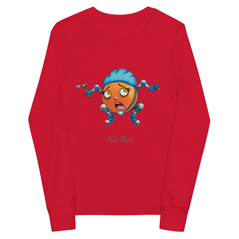 Kit Kat the Kick Ball Unisex Long Sleeve Tee