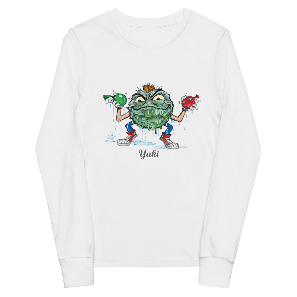 "Yuki the Spit-Ball" Unisex Long Sleeve Tee