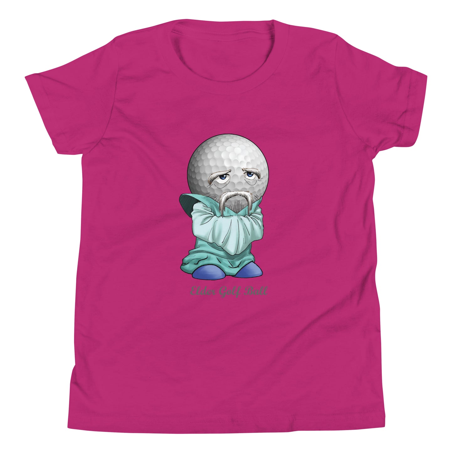 Elder Golf Ball Youth T-Shirt – Soft Cotton Short Sleeve Tee