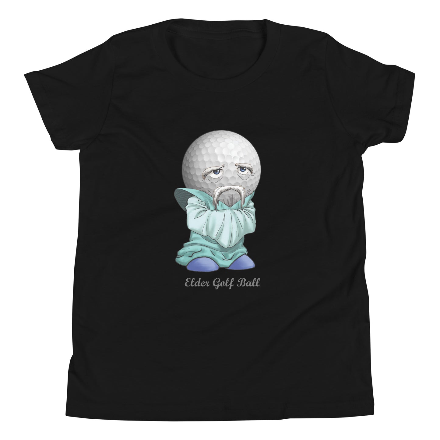 Elder Golf Ball Youth T-Shirt – Soft Cotton Short Sleeve Tee