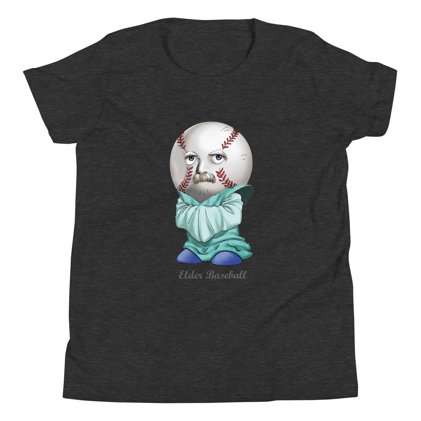 Baseball Youth T-Shirt – Soft Cotton Short Sleeve Tee for Kids & Teens