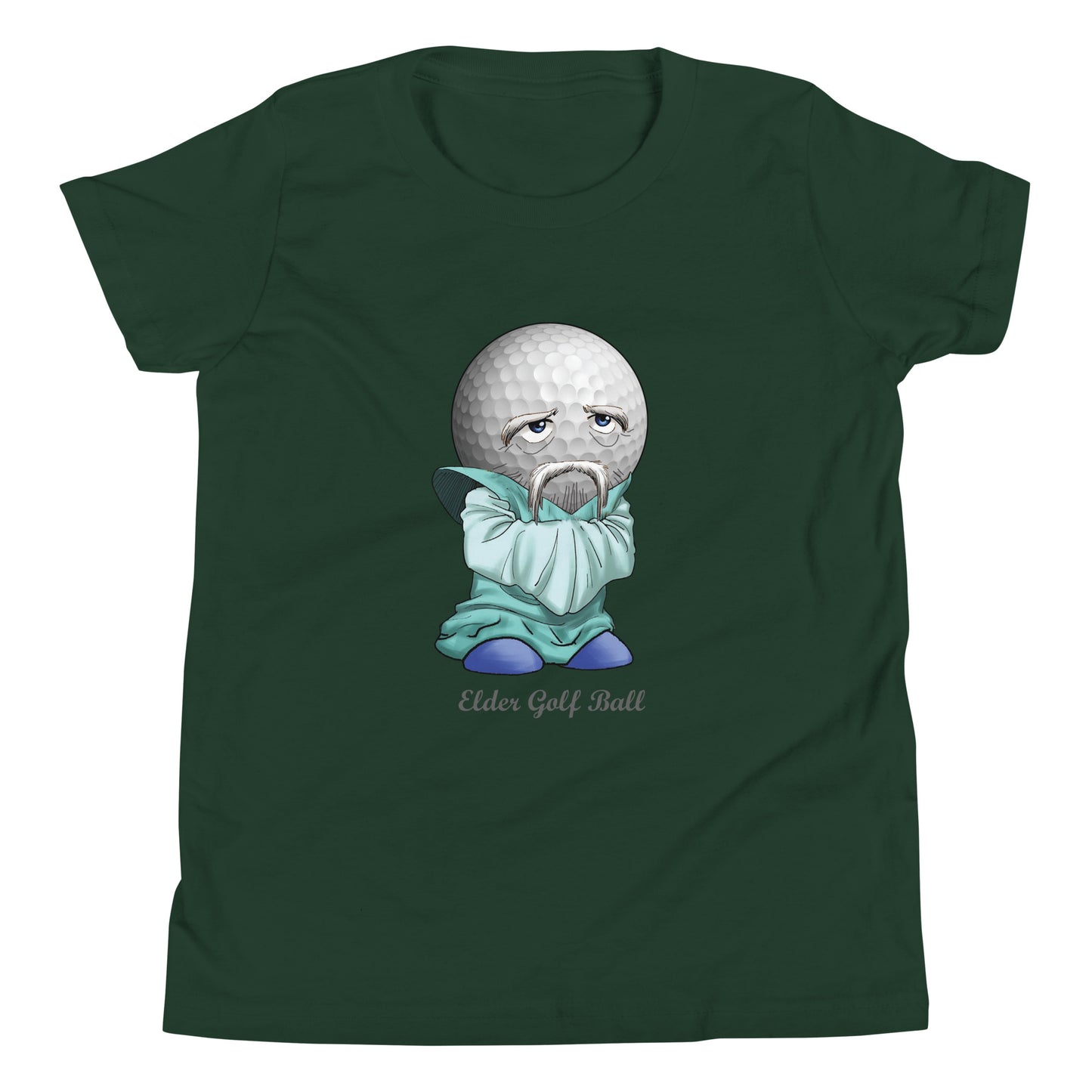 Elder Golf Ball Youth T-Shirt – Soft Cotton Short Sleeve Tee