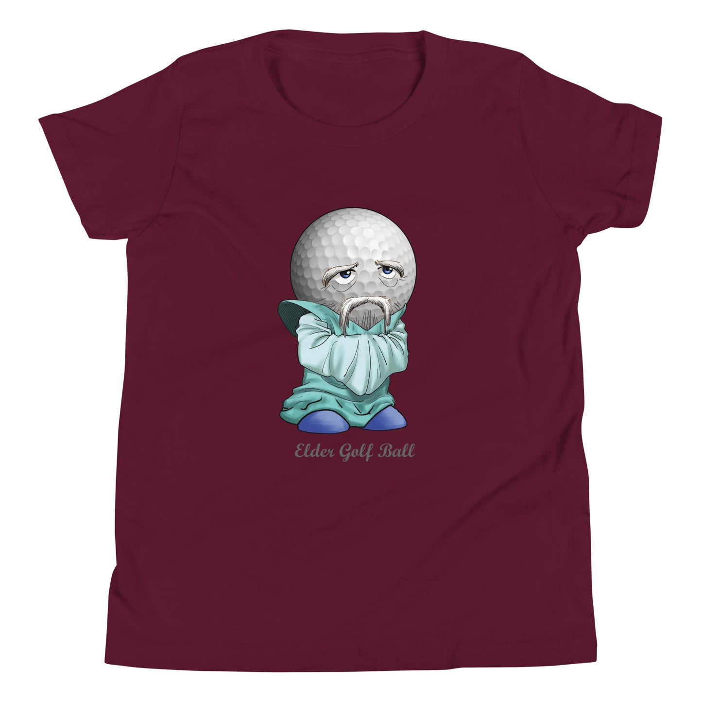 Elder Golf Ball Youth T-Shirt – Soft Cotton Short Sleeve Tee