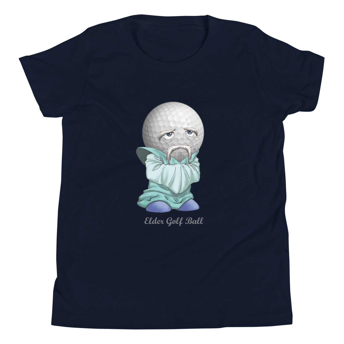 Elder Golf Ball Youth T-Shirt – Soft Cotton Short Sleeve Tee