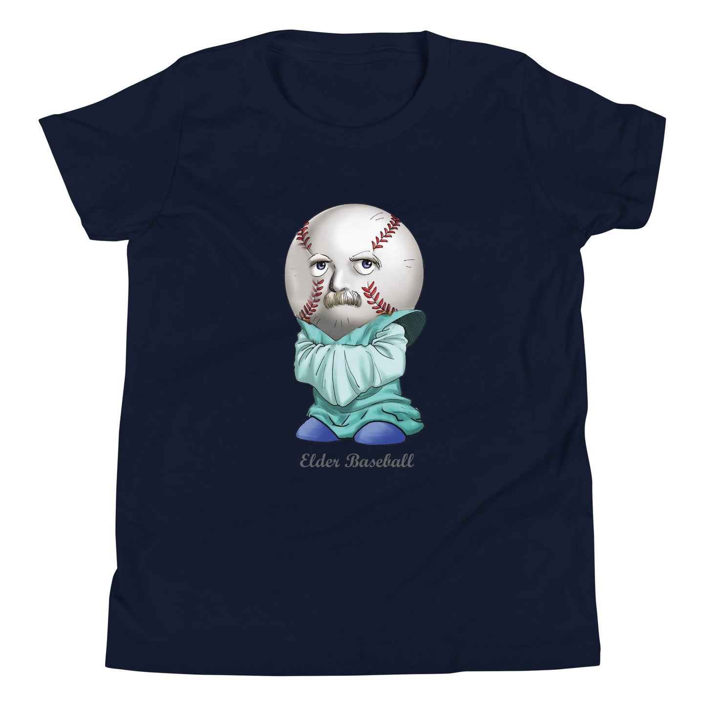 Baseball Youth T-Shirt – Soft Cotton Short Sleeve Tee for Kids & Teens
