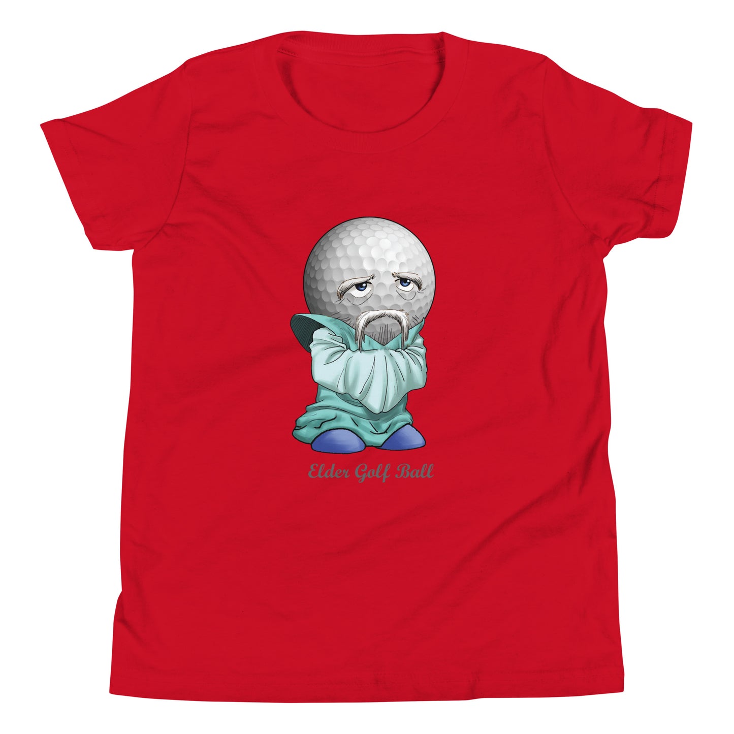 Elder Golf Ball Youth T-Shirt – Soft Cotton Short Sleeve Tee
