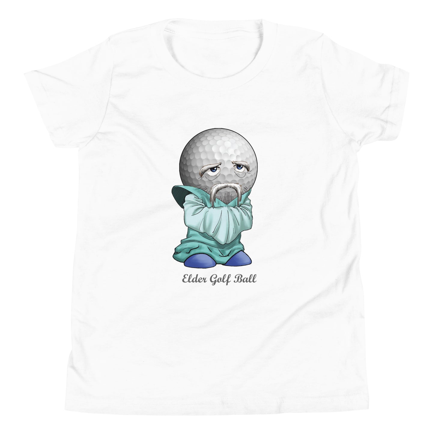 Elder Golf Ball Youth T-Shirt – Soft Cotton Short Sleeve Tee