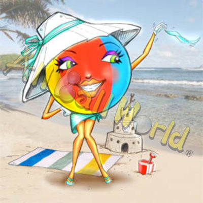 "BEAUTY" the Beach Ball