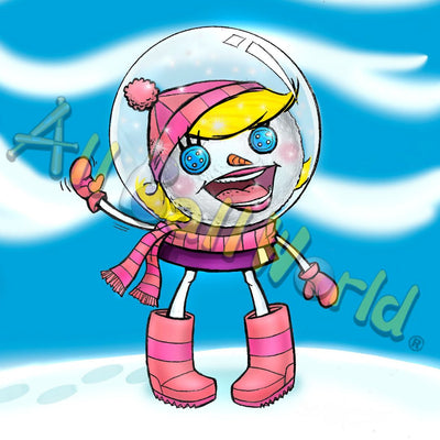"FRENCHIE" the Snow Globe