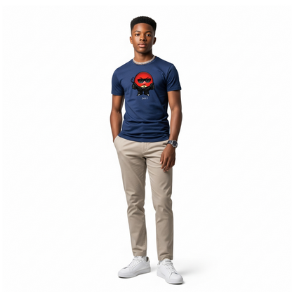 Solid 3 Youth Unisex Teen Tee