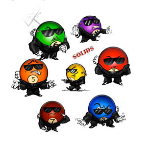 "SOLID" the Billiard Balls