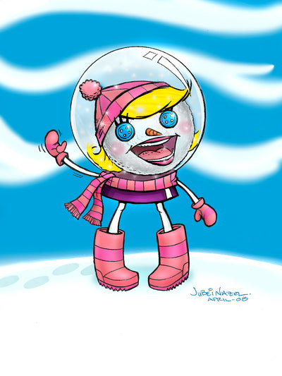 "FRENCHIE" the Snow Globe