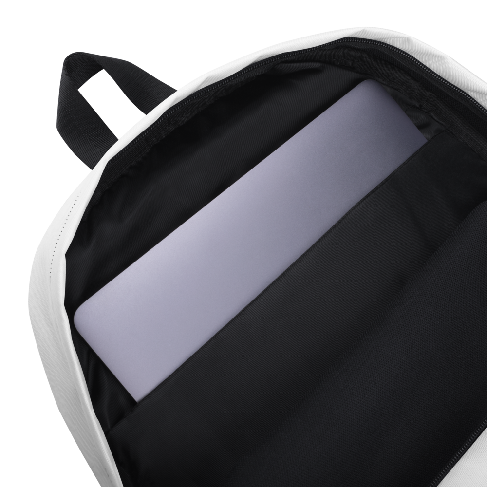The All Ball Band White Bagpack
