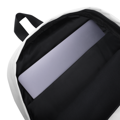 The All Ball Band White Bagpack