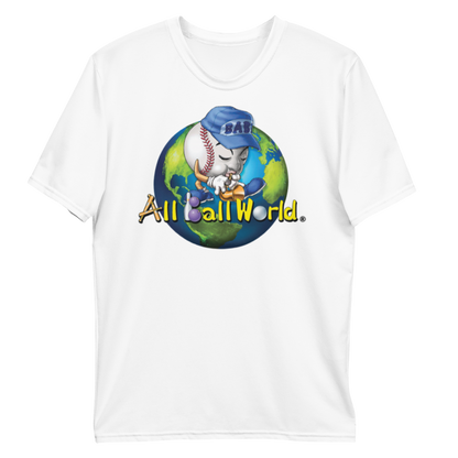 All Ball World Men's White T-shirt