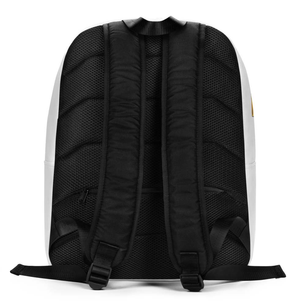 Durable Water-Resistant White Backpack