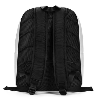 "Rainbow" Water-Resistant White Backpack