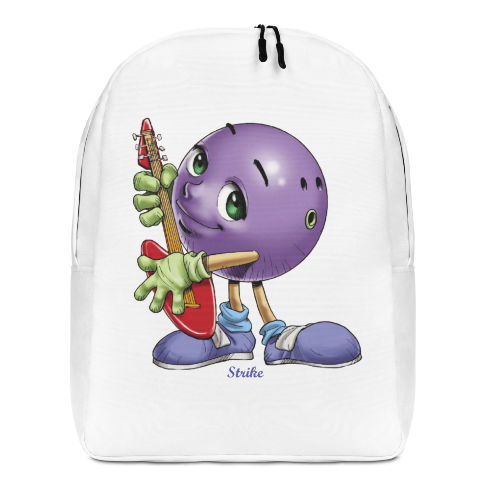 Durable Water-Resistant White Backpack