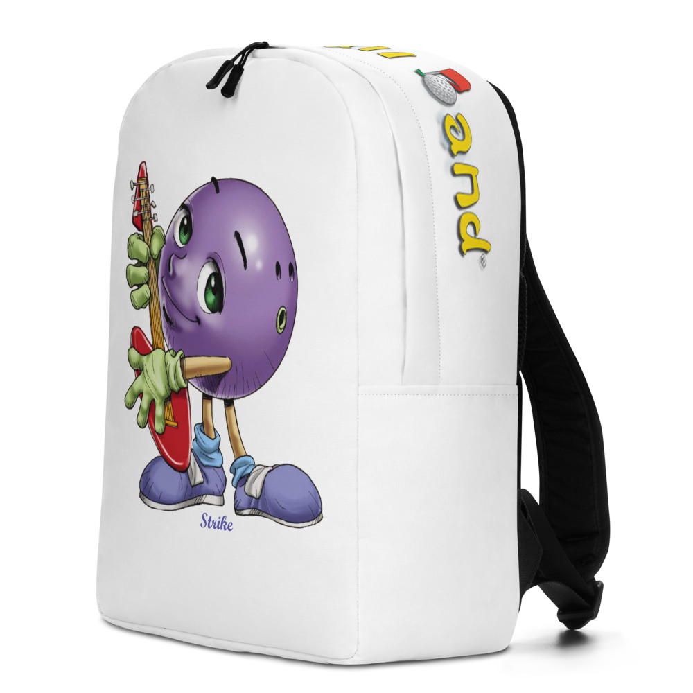 Durable Water-Resistant White Backpack
