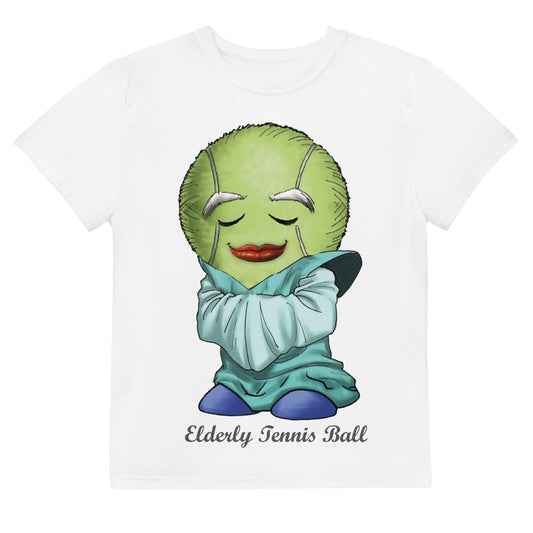 Elderly Tennis Ball - Unisex White T-Shirt
