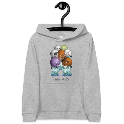 "Elderly Balls" Fleece Unisex Hoodie for Kids