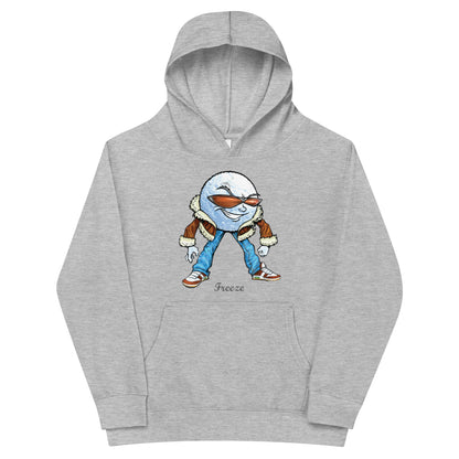 Freeze the Snow Ball Kids Fleece Hoodie Cotton Pullover