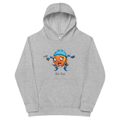 Kit Kat the Kick Ball Unisex Fleece Hoodie