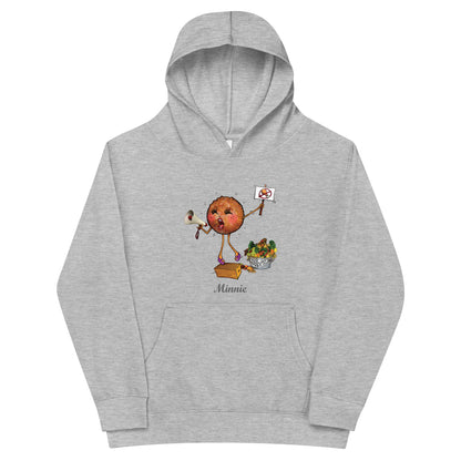 Minnie the Meat Ball Kids Unisex  Hoodie