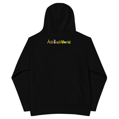 Kit Kat the Kick Ball Unisex Fleece Hoodie