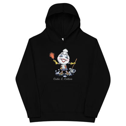 Cutie L. Cotton Fleece Hoodie Pullover for Girls