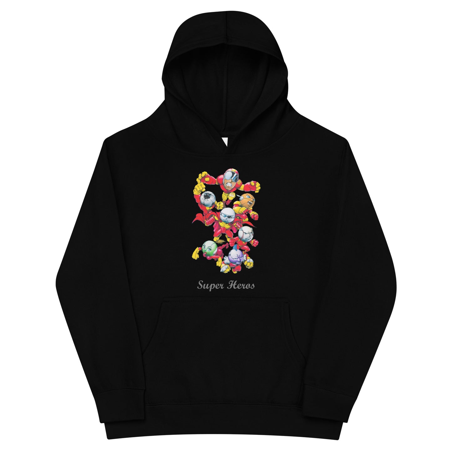 Super Heroes Unisex Hoodie