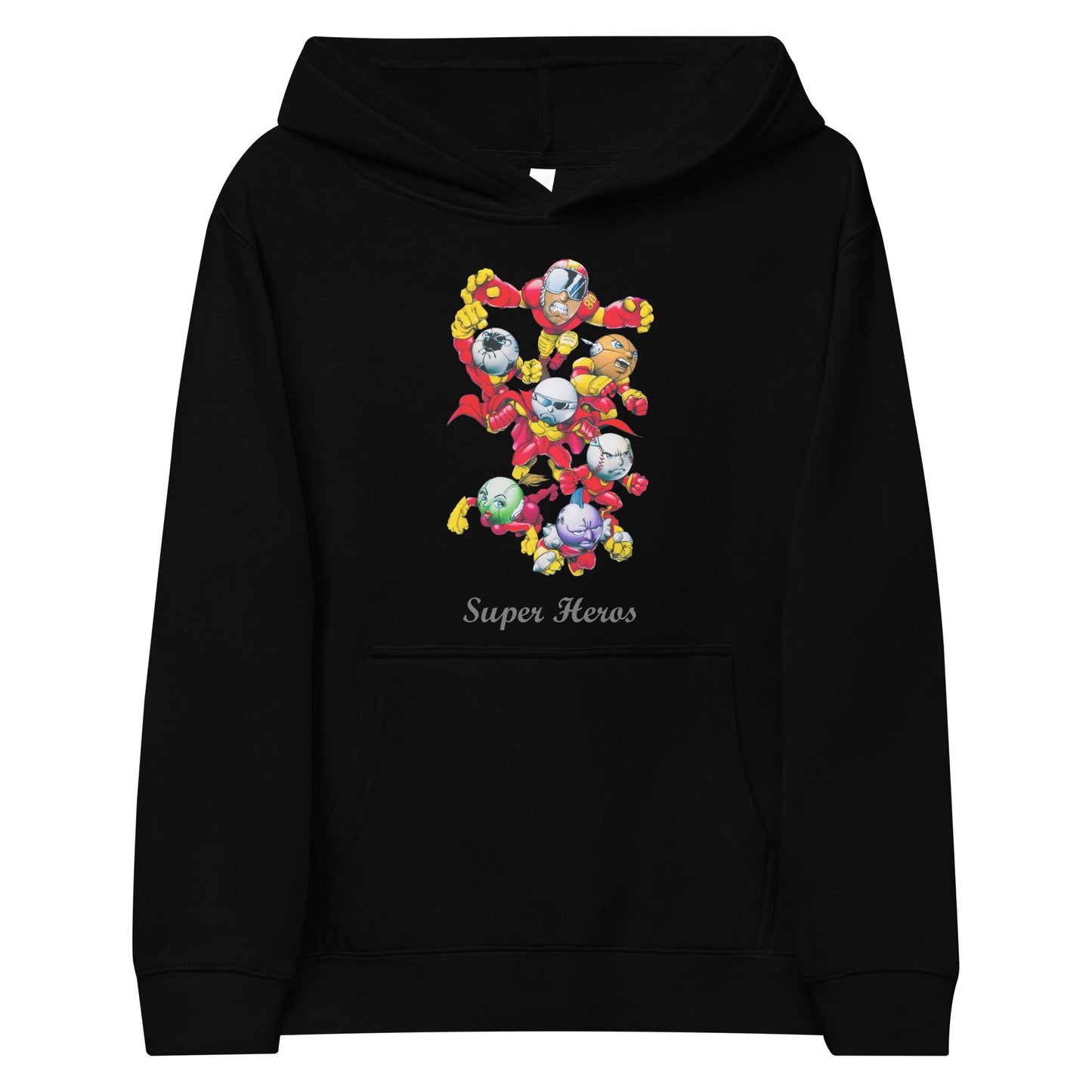 Super Heroes Unisex Hoodie