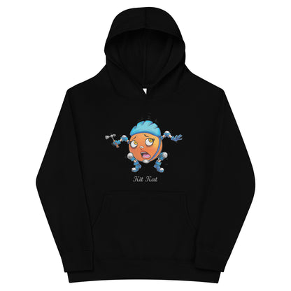 Kit Kat the Kick Ball Unisex Fleece Hoodie