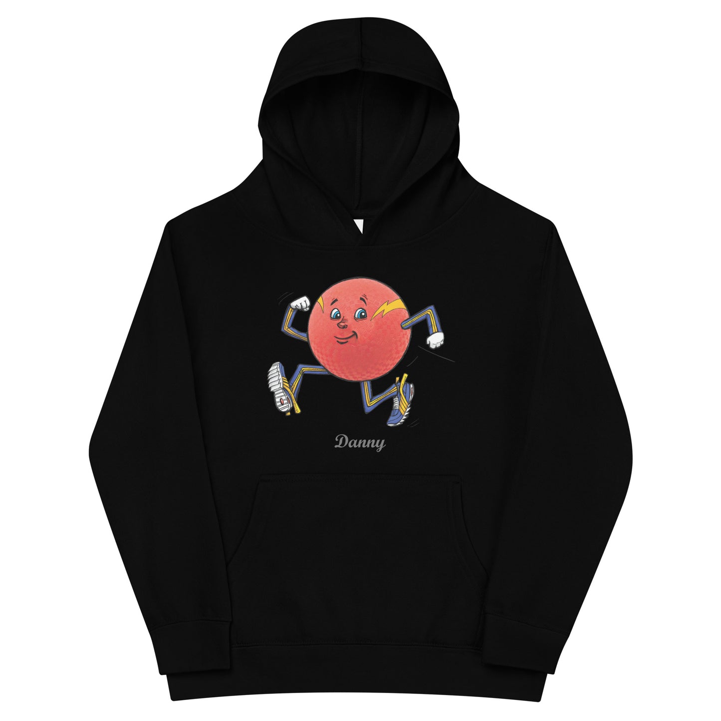 "Danny the Dodge Ball" Unisex Fleece Hoodie copy