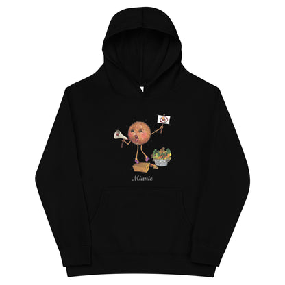 Minnie the Meat Ball Kids Unisex  Hoodie